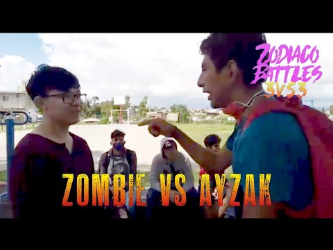 ZOMBIE VS AYZAK | OCTAVOS | Zodiaco Battles 🔥