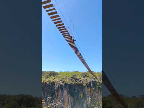 El puente colgate de Santo Reyes Tepejillo Oaxaca
