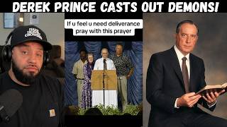 Derek Prince casts out demons live on camera!