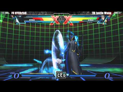 UMVC3 Grand Final EG Justin Wong vs FC NYChrisG - CEO 2012 Tournament