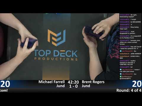 Tuesday Night Modern (7/16/19) - Michael Farrell (Jund) vs. Brent Rogers (Jund)