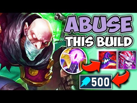 I DISCOVERED THE BEST 2 ITEM SPIKE IN THE GAME! (BROKEN SINGED BUILD PATH) - League of Legends