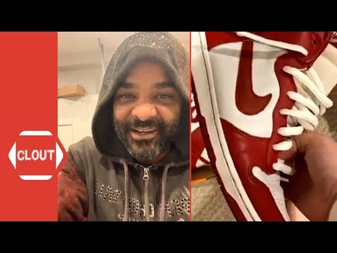 Jimbo Slice Shows Jim Jones His Sneaker Collection!