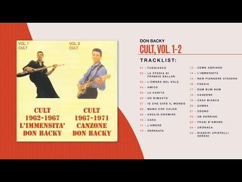 Don Backy - CULT, VOL. 1-2 (Album Completo)