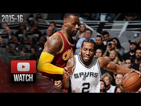 Kawhi Leonard vs LeBron James DUEL Highlights (2016.01.14) Spurs vs Cavaliers - SICK!