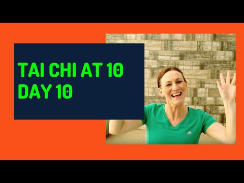 TAI CHI AT 10am (UK TIME) - DAY 10 (Sunday 29 March 2020)