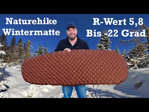 Naturehike Winter Isomatte Vorstellung – Schlafkomfort bis -22°C! | Ultraleicht & Warm (R-Wert 5,8)