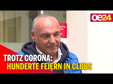 Trotz Corona feiern Hunderte in Wiener Clubs