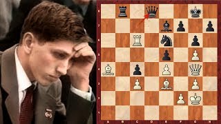 Amazing Game: Bobby Fischer : Bobby Fischer vs. Ruben Shocron - Mar Del Plata 1959 - Ruy Lopez
