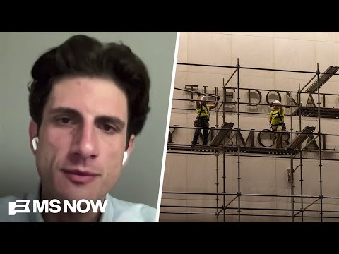 ‘Trump can’t rewrite history’: JFK’s grandson on removal of Trump’s name from Kennedy Center