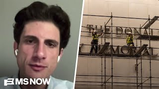 ‘Trump can’t rewrite history’: JFK’s grandson on removal of Trump’s name from Kennedy Center