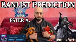 Yu-Gi-Oh! ADESSO PARLO IO! | BANNED PREDICTION APRILE 2026