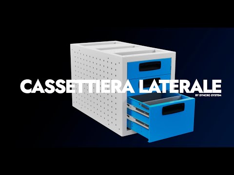 Syncro System allestimenti per furgoni: cassettiera laterale 2025