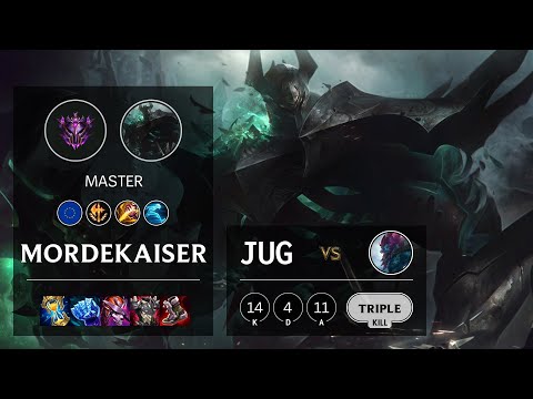 Mordekaiser Jungle vs Trundle - EUW Master Patch 11.17