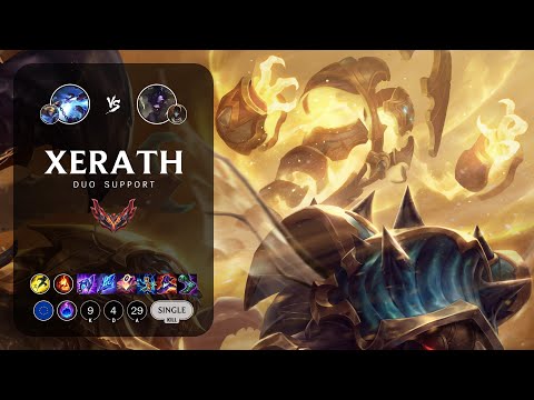 Xerath Support vs Alistar - EUW Grandmaster Patch 13.16