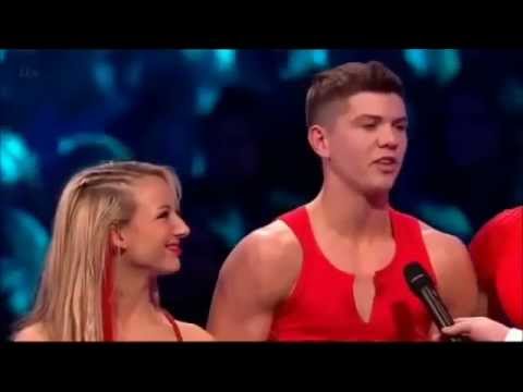 Dancing on Ice 2013   Luke Campbell Vs Samia Ghadie in Duell Week Week 2