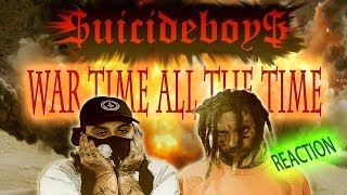 $uicideboy$ (WAR TIME ALL THE TIME) METALHEAD REACTION