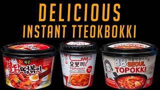 Trying the BEST Instant Tteokbokki | Korean Rice Cakes | 🔥 Sweet, Spicy, Smokey 🔥  |