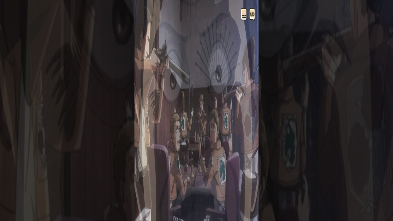 【進撃の巨人名シーン809】中央憲兵の制圧完了いたしました