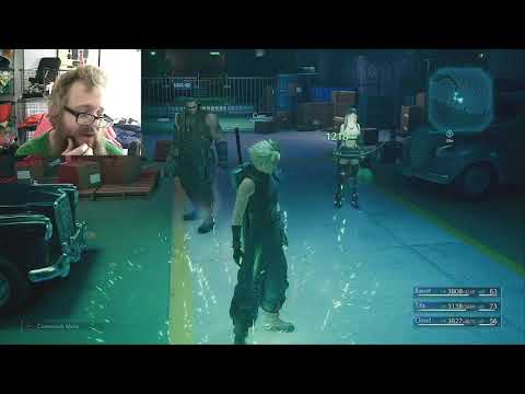 Final Fantasy 7 Remake (PS4) Chapter 16 Shinra Building Infiltration (Staircase Route)