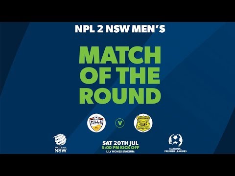 NPL 2 NSW, Round 21, Match Of The Round, Hills United FC v GHFA Spirit FC #NPLNSW