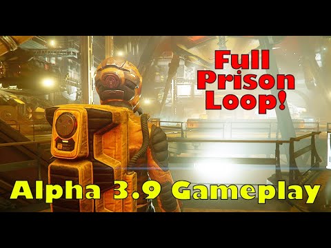 Star Citizen 3.9 Gameplay | Full Prison Gameplay Loop - Mining To Freedom!