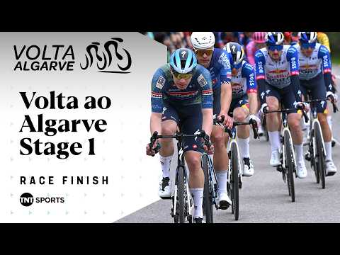 HUGE SPRINT 🚀 | Volta ao Algarve Stage 1 Final KM's | TNT Sports Cycling