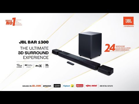 Das ultimative 3D-Kinoerlebnis | JBL Bar 1300