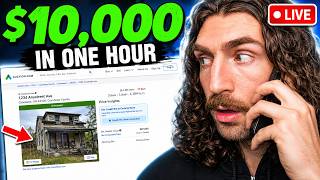 Watch Me Cold Call Auction.com Properties for Wholesale Deals ($0 Meth