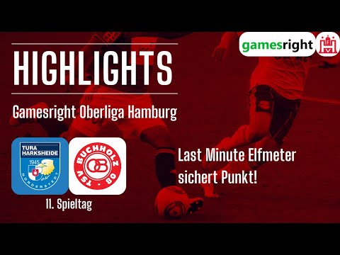 11. Spieltag Gamesright Oberliga Hamburg Highlights TuRa Harksheide - TSV Buchholz 08
