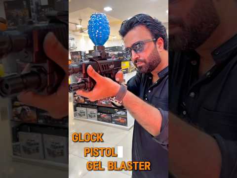 M1911 Gel Blaster – Black Electric Rechargeable Pistol with Laser & Accessories | WH36-1