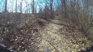 preview picture of video 'Castlewood - Lone Wolf Trail 3/23/14'