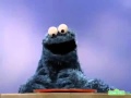 Sesame Street CookieMonster Shows The Number 0
