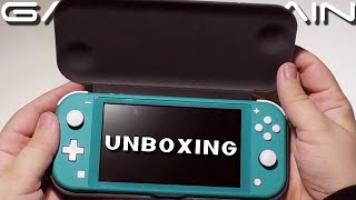 Official Nintendo Switch Lite Flip Cover UNBOXING & Demonstration