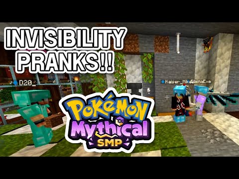 RETURN of the INVISIBILITY PRANK! | EP 22 Cobblemon SMP - Minecraft Pokemon Mod (Mythical SMP)