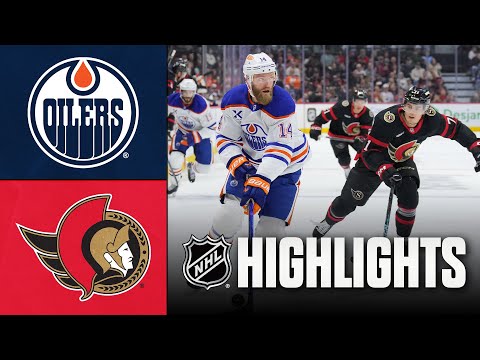 NHL Highlights | Oilers vs. Senators | October 21, 2025