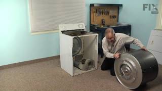 GE Dryer Repair — How to replace the Drum Belt