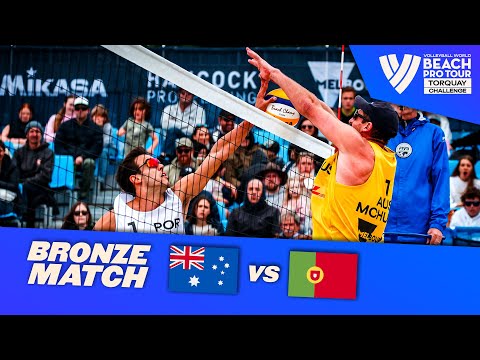 McHugh / Burnett vs. Pedrosa / Campos - Bronze Match Highlights Torquay 2022 #BeachProTour