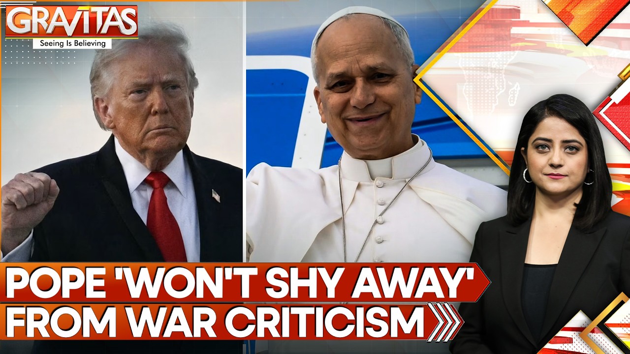 Trump Horrifies Christians by Depicting Himself as 'Jesus' & Defaming Pope | WION | GRAVITAS