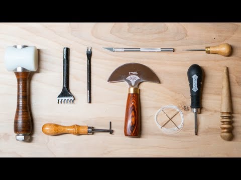 Getting Started in Leathercraft - 10 Basic Tools Every Beginner Leather Craftsman Should Have