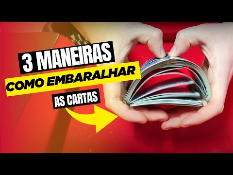 Como embaralhar as cartas: 3 maneiras para iniciantes