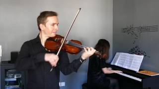 Ferdinand Küchler-Violin Concertino in G major, op.11 with piano