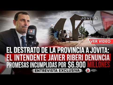 💥¿POR QUÉ EL GOBIERNO PROVINCIAL CASTIGA A JOVITA?