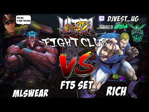 USF4 Fight Club Exhibition Series - MLSwear VS Rich FT5 Set