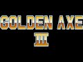 Golden Axe 3 The Scorching Sand