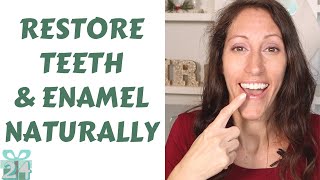 How to Restore Tooth Enamel Naturally | Remineralization Tooth Paste Recipe | No More White Spots