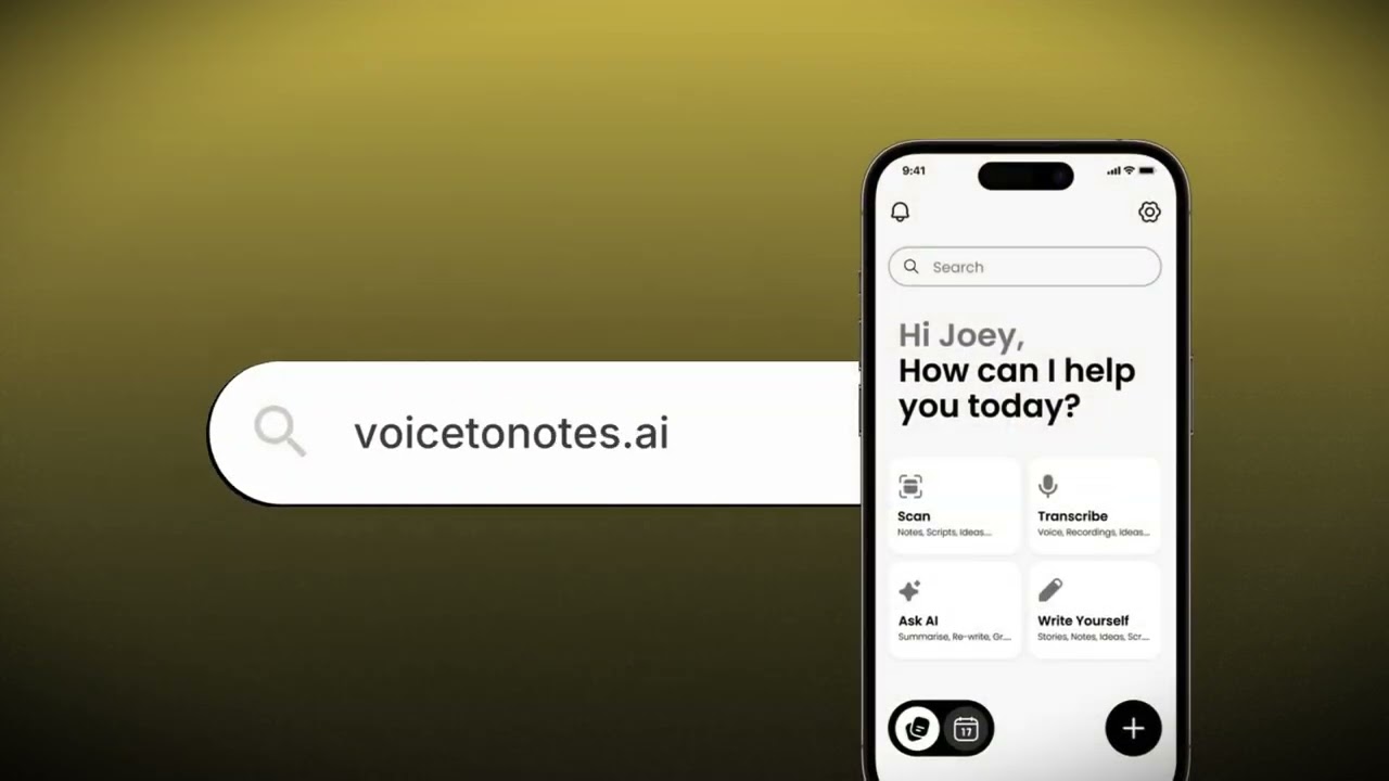 VoiceToNotes Video