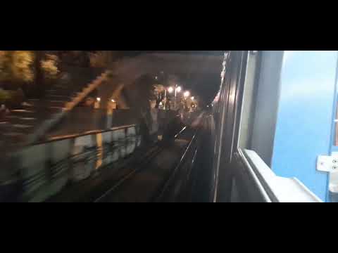 Athens metro ride from Irini to Kifissia (line 1)