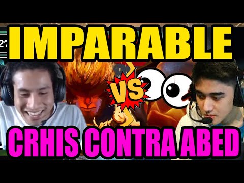 HIGH RANK ! CHRIS LUCK   EN MODO DROGOSOR  CONTRA ABED 11K PLAYER ! DOTA 2