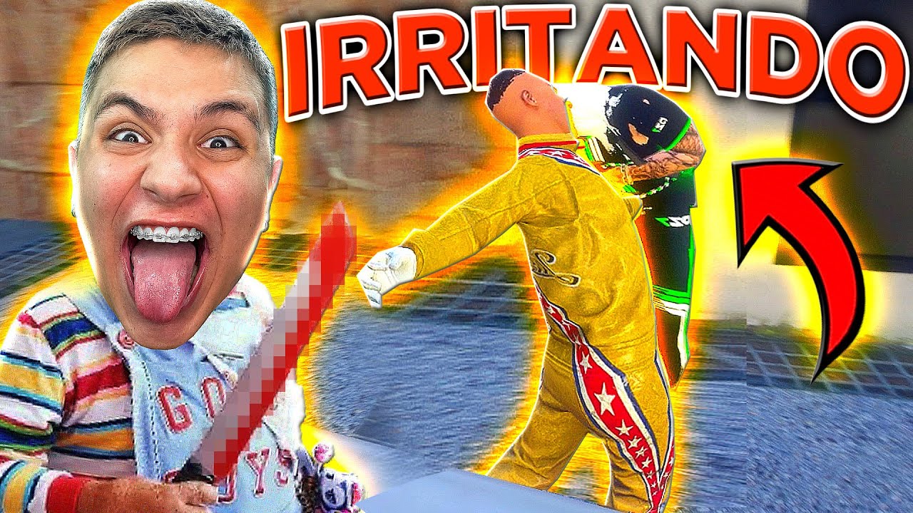 IRRITANDO PESSOAS no GTA RP 😂 (Paulinho o LOKO)